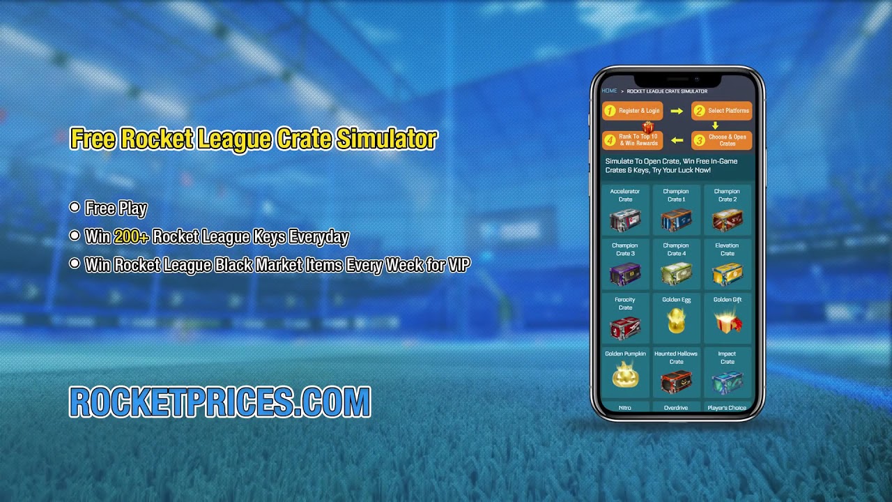 Buy Rocket League Items (Rocket Pass 3 Items, Keys, Crates) | Best Trading Store - RocketPrices.Com