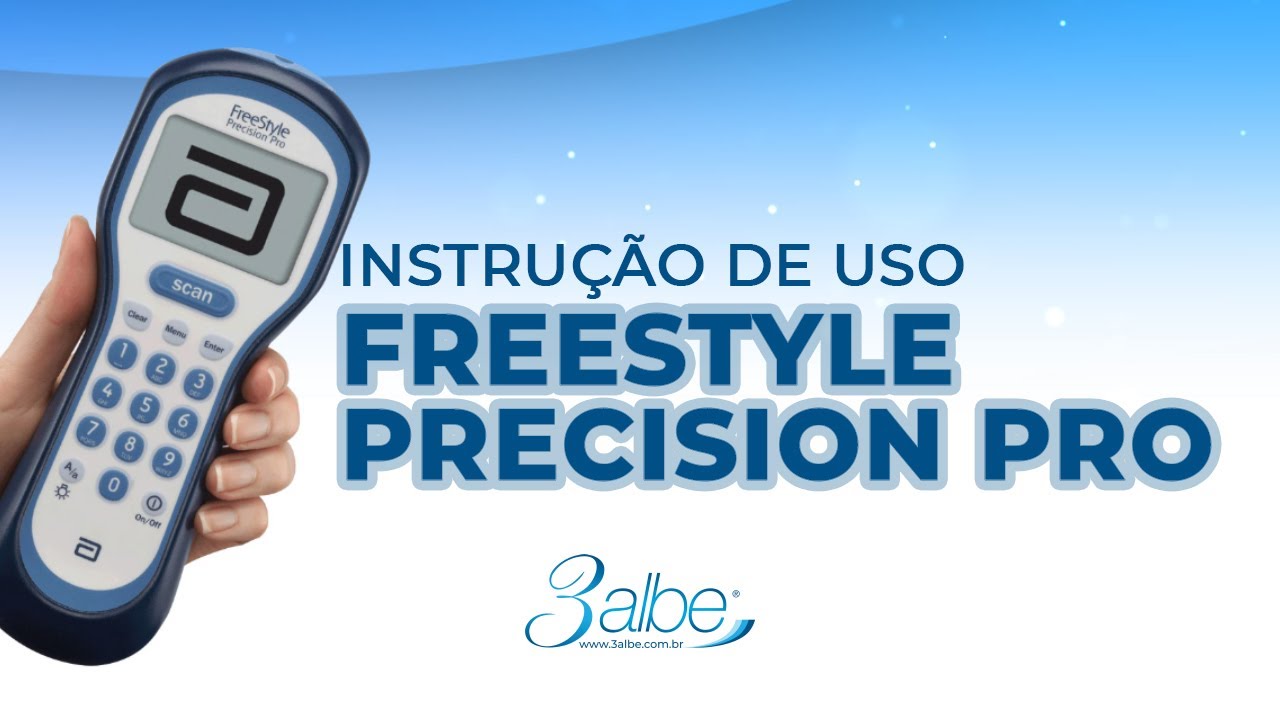 Instruções de uso Monitor de Glicemia Freestyle Precision Pro | ABBOTT DIABETES CARE