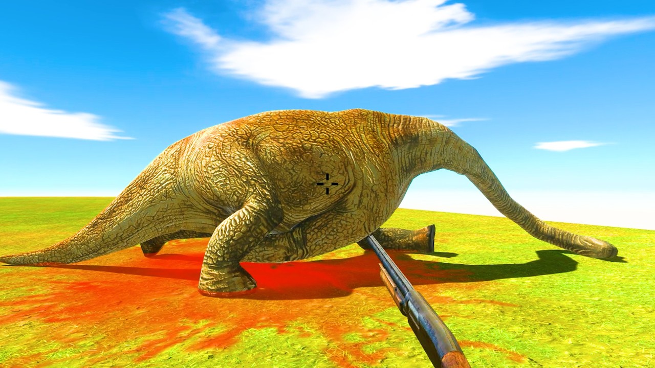 Can I Survive from Dinosaur? 😱 | ARBS Simulator Battle