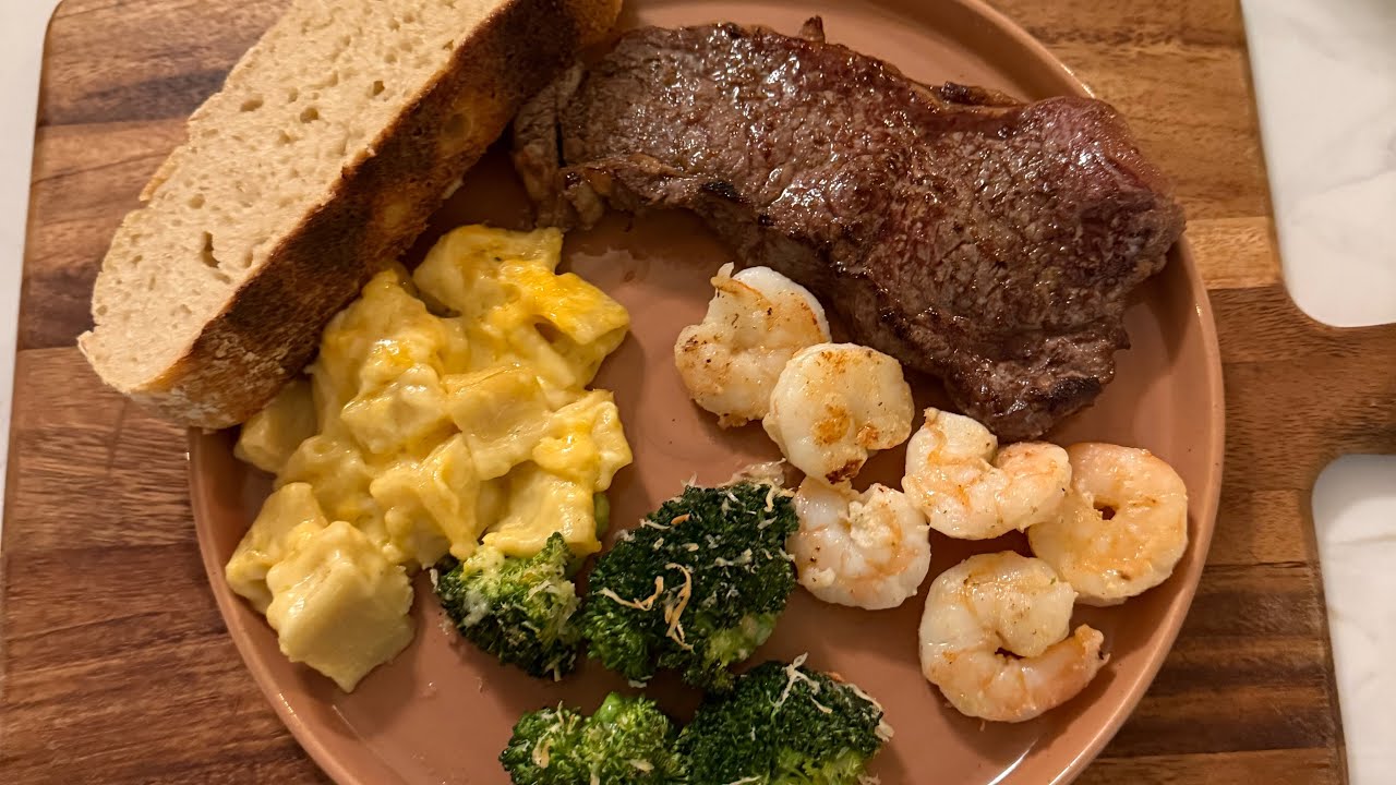 Surf and Turf, Mac and Cheese, and Strawberry Shortcake