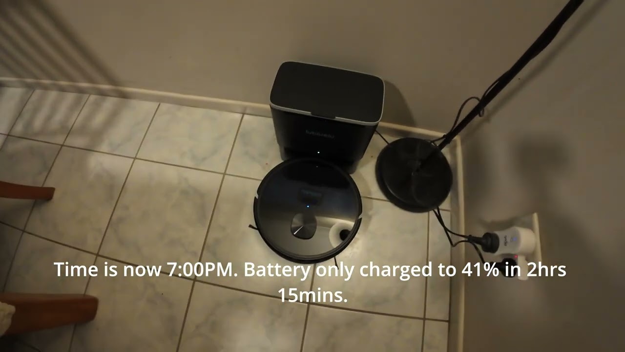 Lubluelu SL60 Plus robot vacuum - extreme slow charging and excess battery drain issues