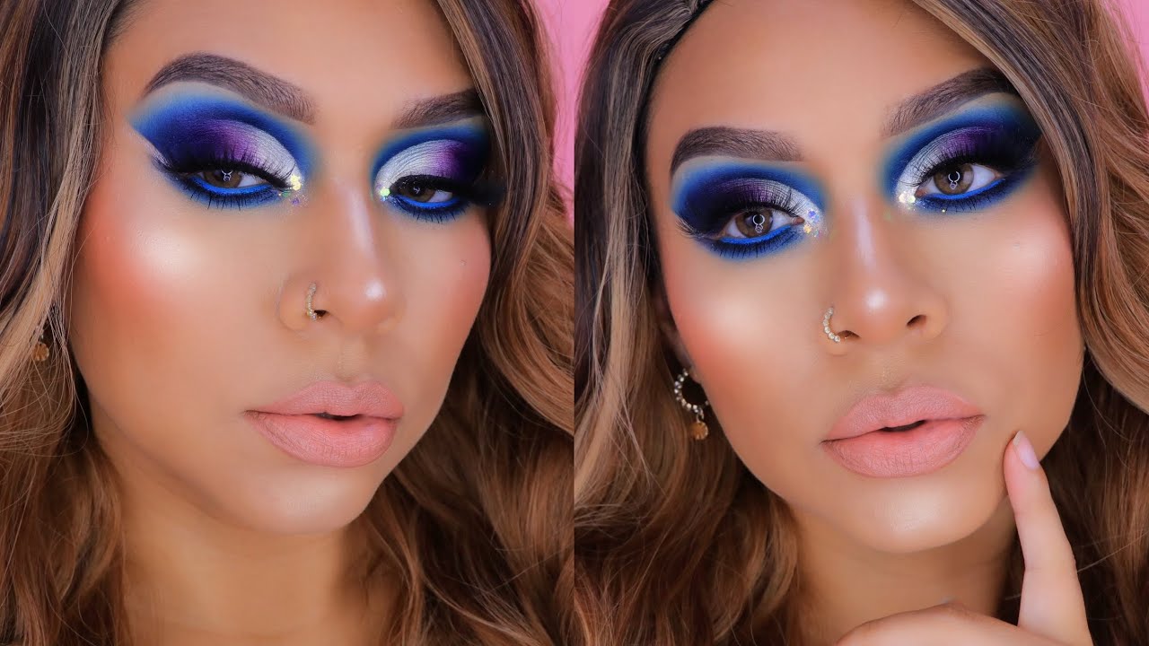 LOOK AZUL  - OJOS GRANDES