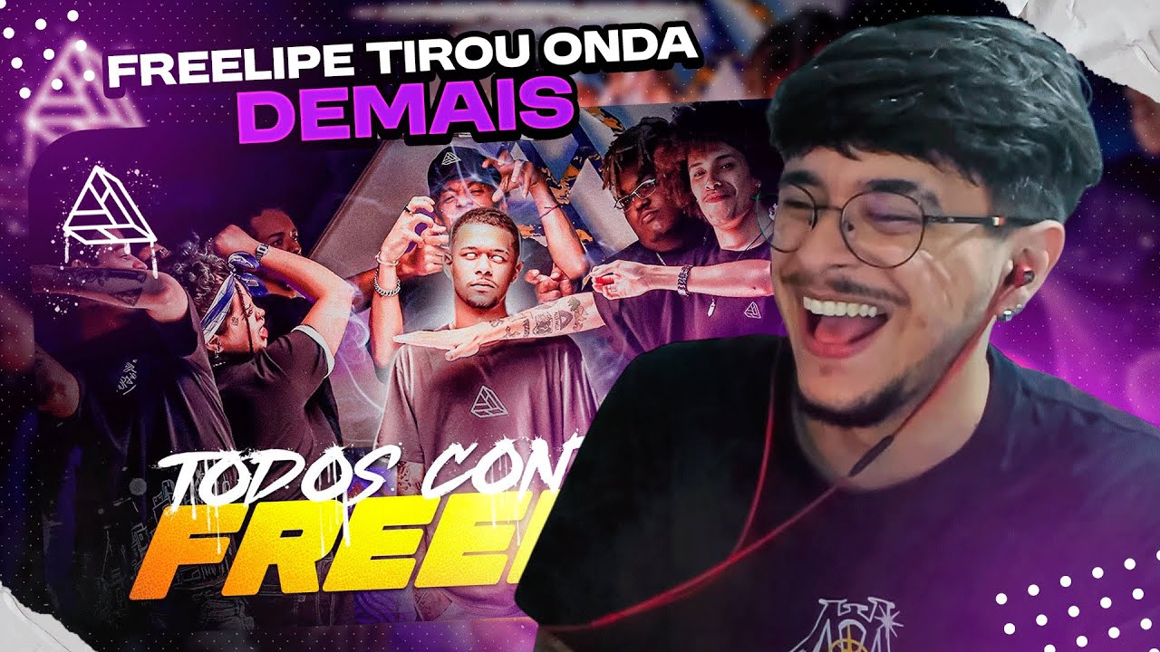 ALAN REAGE A TODOS CONTRA UM: FREELIPE - EP 03 - TROPA DA VENTS | REACT