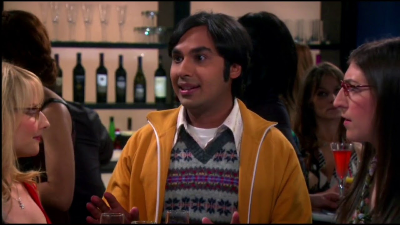 Raj und seine Spr&uuml;che The Big Bang Theory