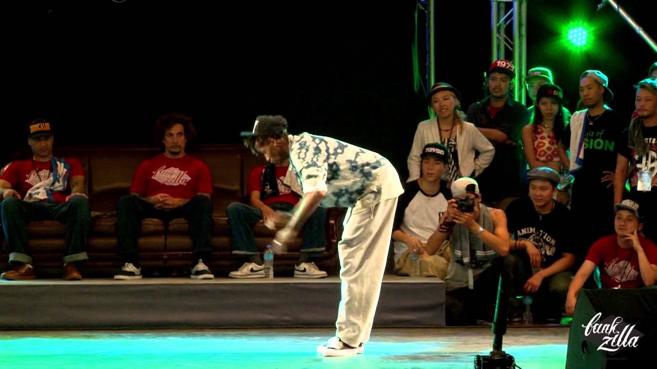 All Age Side Wild Card-6 Han(TWN) vs Slim Boogie(USA) | 20130817 FUNKZILLA GAME FINAL