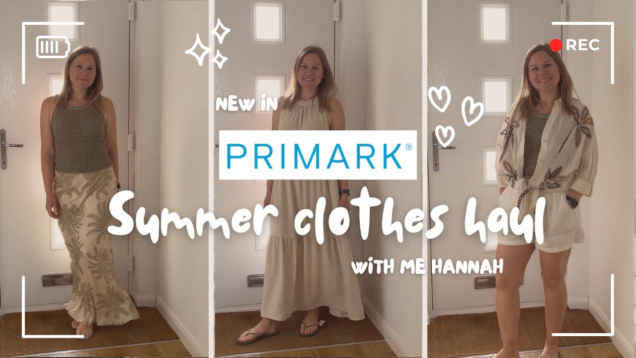 Primark Summer Clothes Haul | Midsize Mum of 3 | Holiday Clothes #haulvideo #summerclothes #primark
