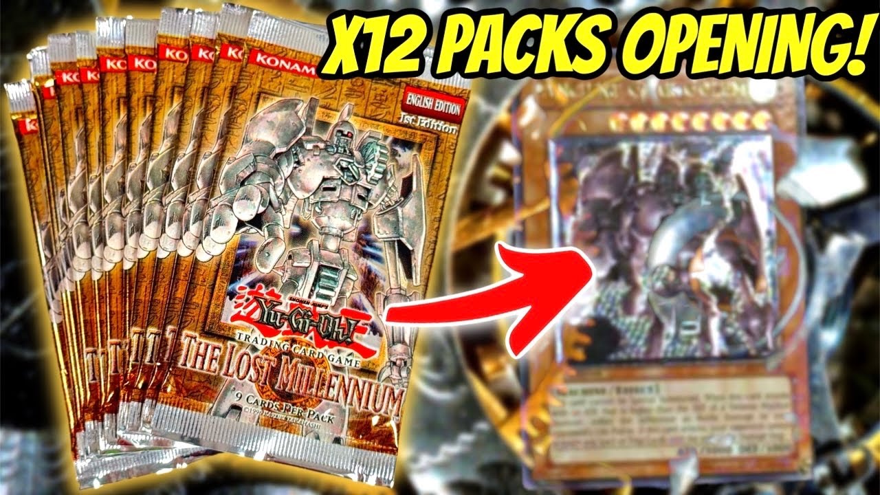 БЕЗУМНОЕ вскрытие бустеров Yu-Gi-Oh! The Lost Millennium!