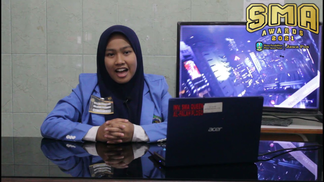 Jawa Pos SMA Awards 2021 – News Anchor – SMA Queen Al Falah