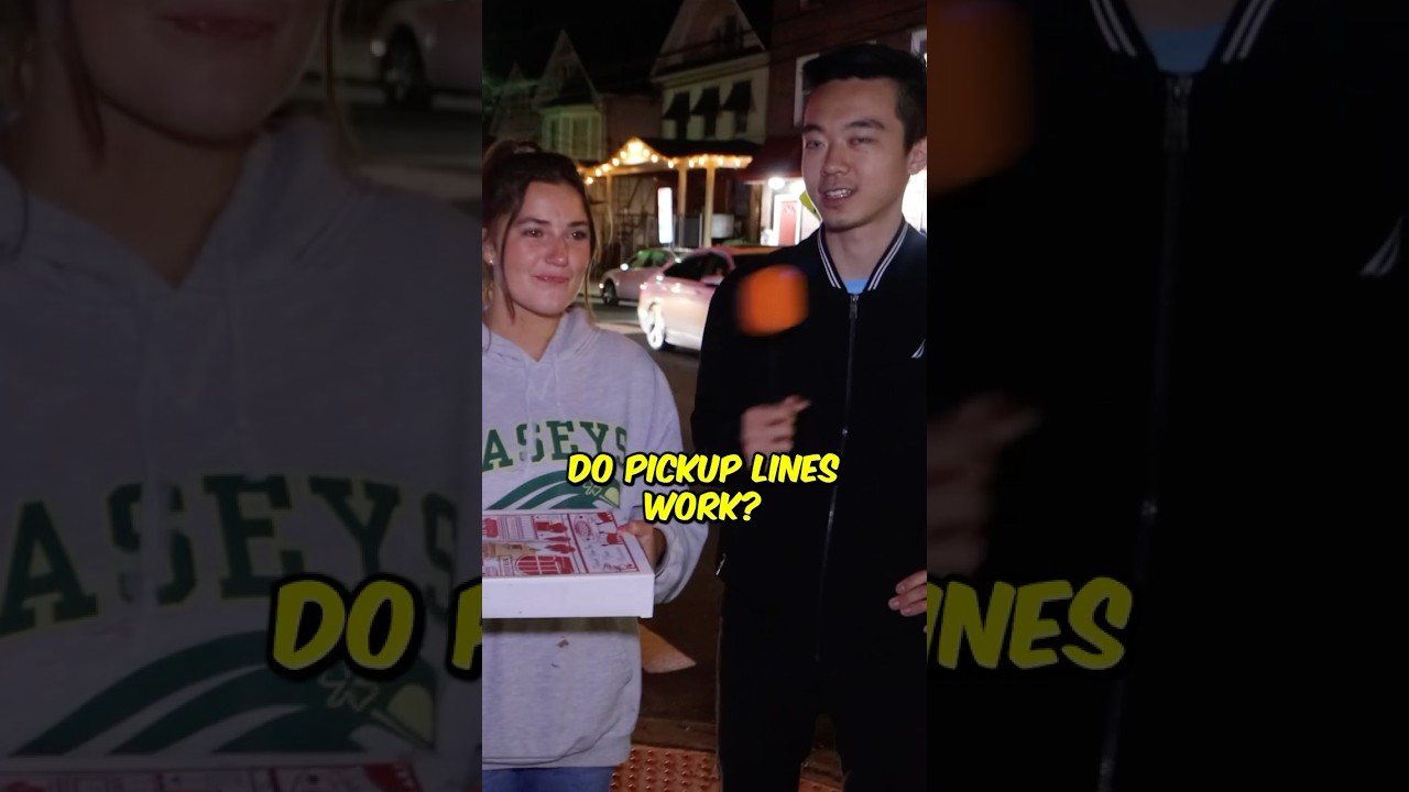 Do PIckup Lines Work? #publicinterview