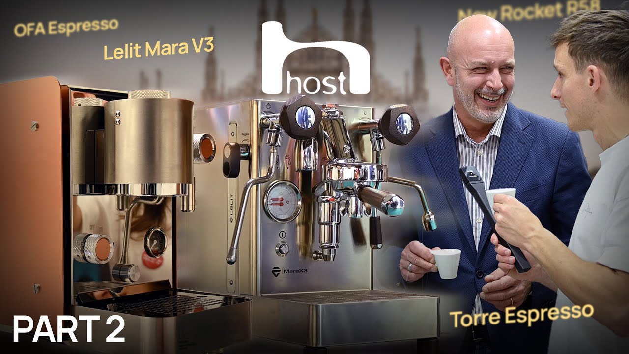 HOST 2025 Neuheiten: Torre, Lelit, Rocket, OFA Espresso [Part 2.]