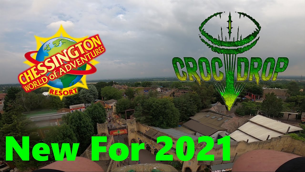 Croc Drop 4K POV / Chessington World Of Adventures