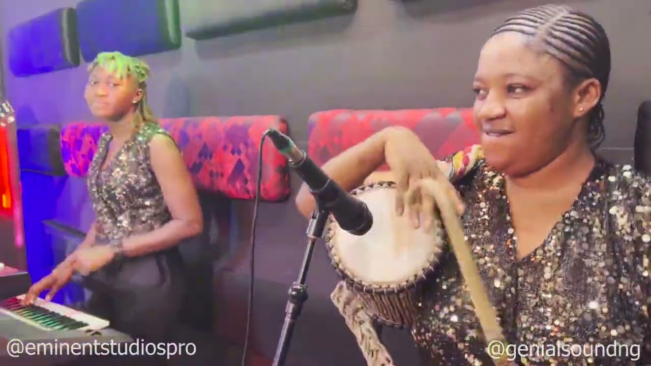 Praise jam with the premium African all ladies band