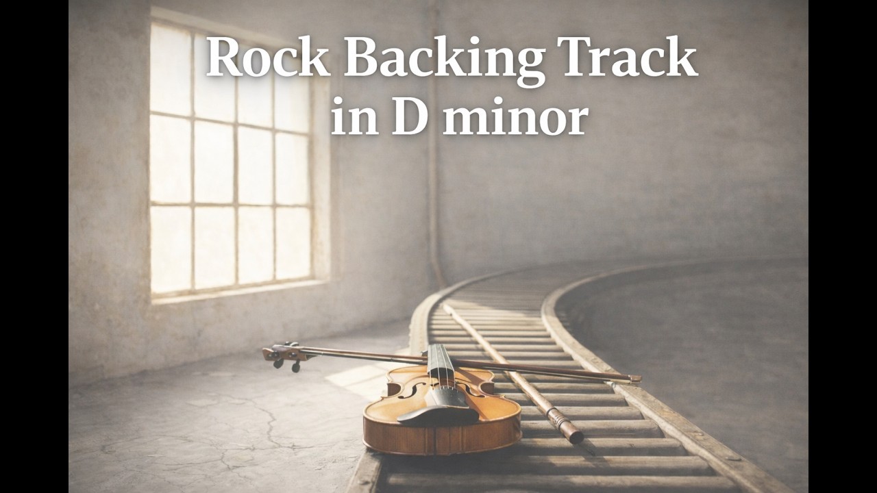 What Could Have Been-Rock Backing Track in D Minor