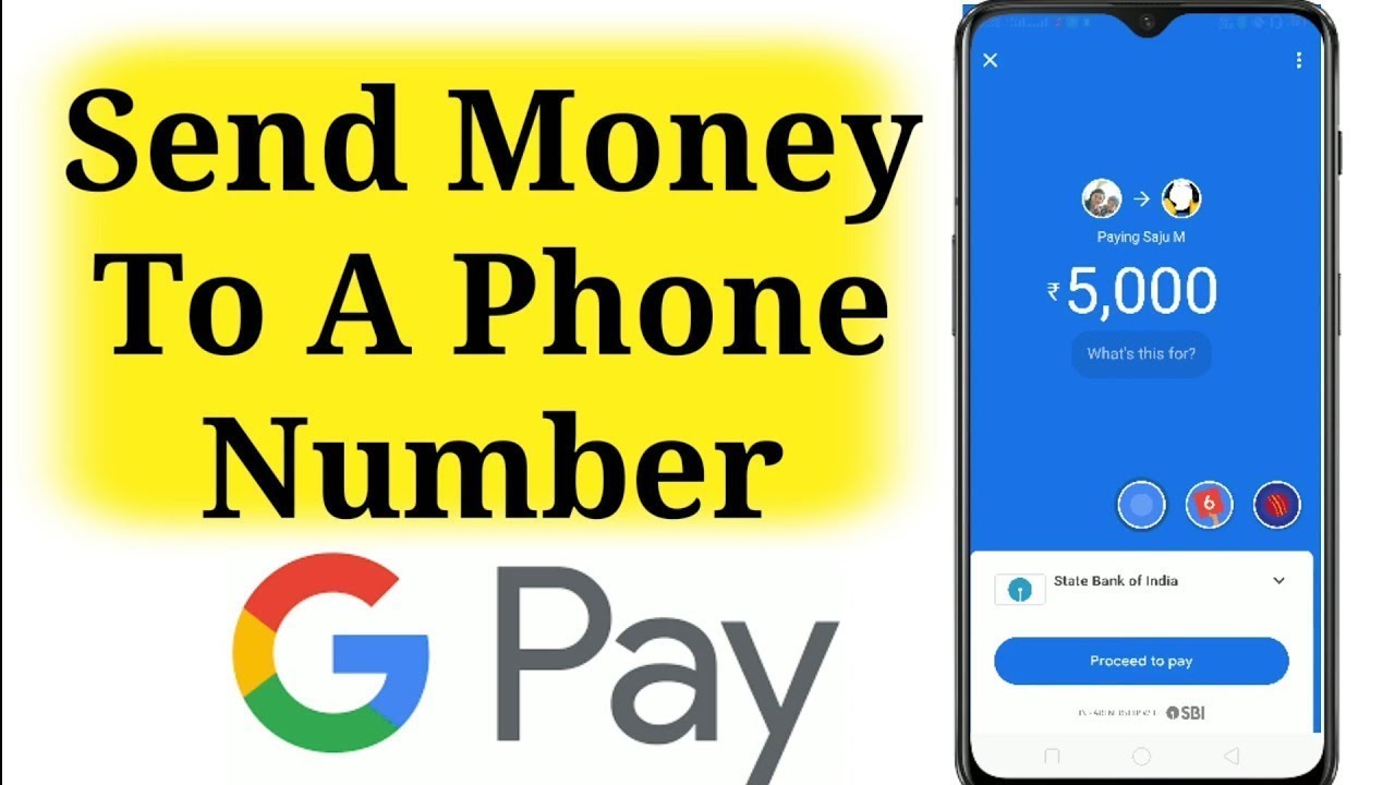 Отправьте деньги на номер телефона с помощью Google Pay