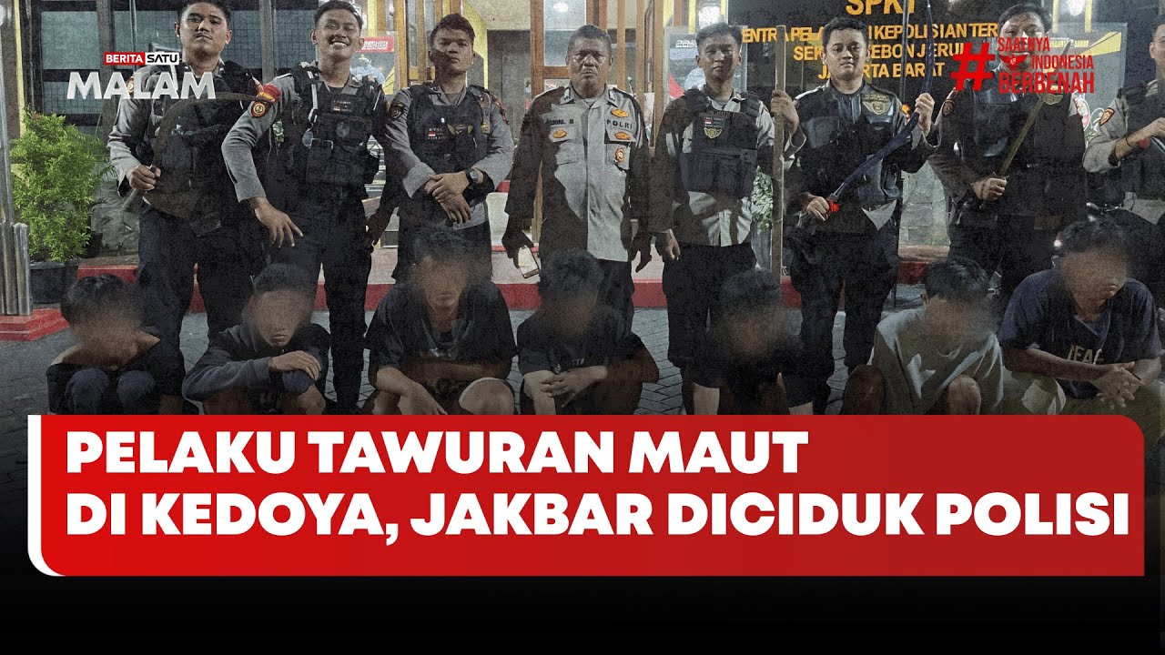 🔴 LIVE | Pelaku Tawuran Maut di Kedoya, Jakbar Diciduk Polisi - Beritasatu Malam