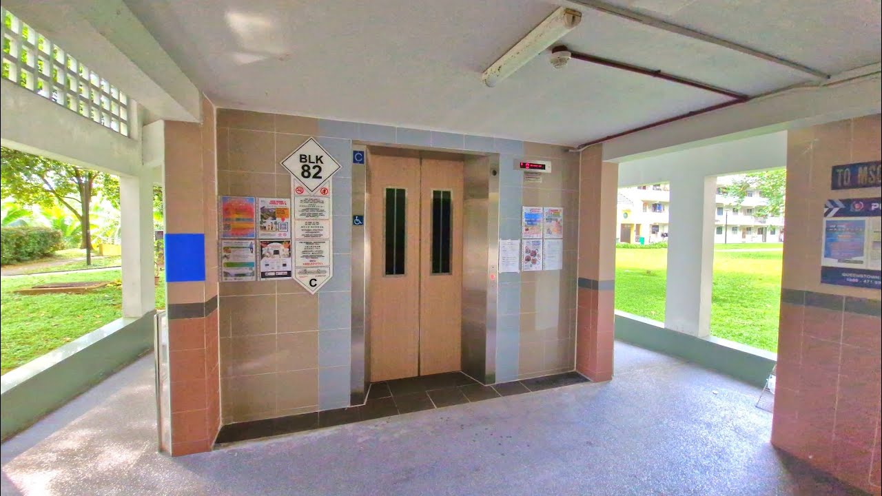 New 2024 IFE lift at Block 82 Commonwealth Close