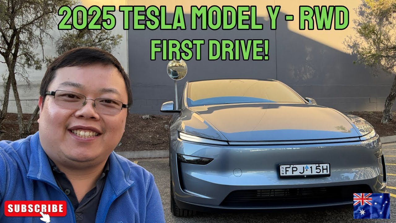 2025 Tesla Model Y RWD - First time driving a RWD Tesla!