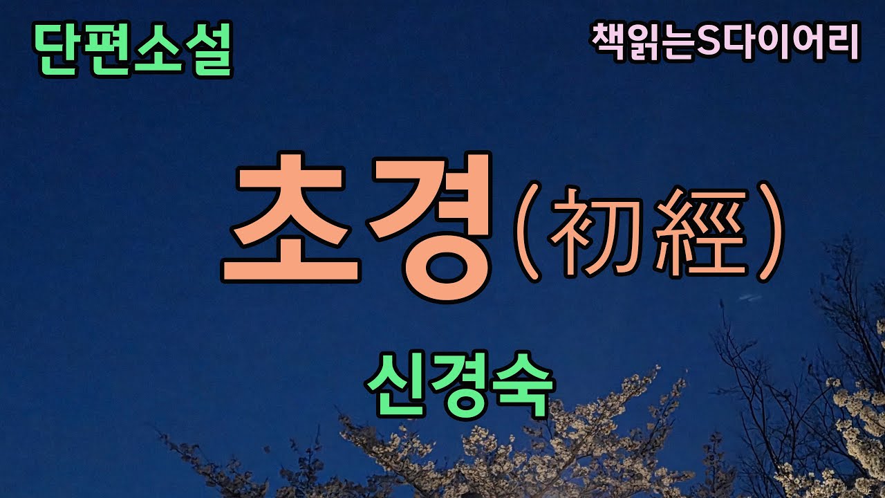 (새 작품) 그날 목수가 준 편지를 내가 언니에게 전하지만 않았더라면../ 신경숙 / 오디오북 #단편소설듣기 #책읽어주는여자