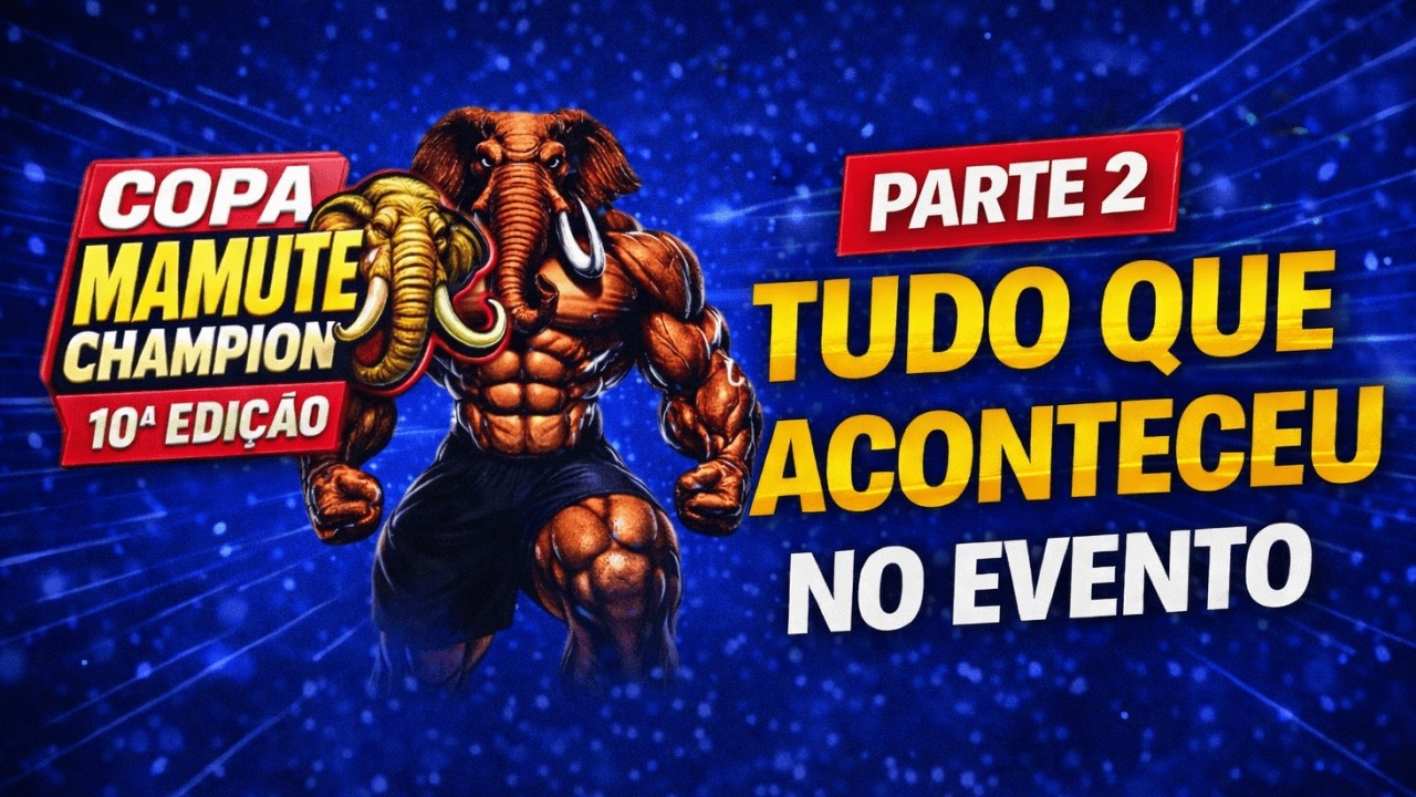 PARTE 2 🔥 TUDO O QUE ACONTECEU NO MAMUTE FIGHT CHAMPION | Bastidores, Lutas e Entrevistas