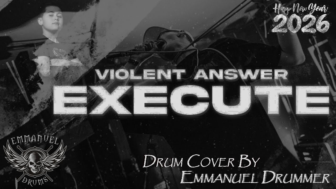Violent Answer - Execute - drum cover by 14-YO Emmanuel