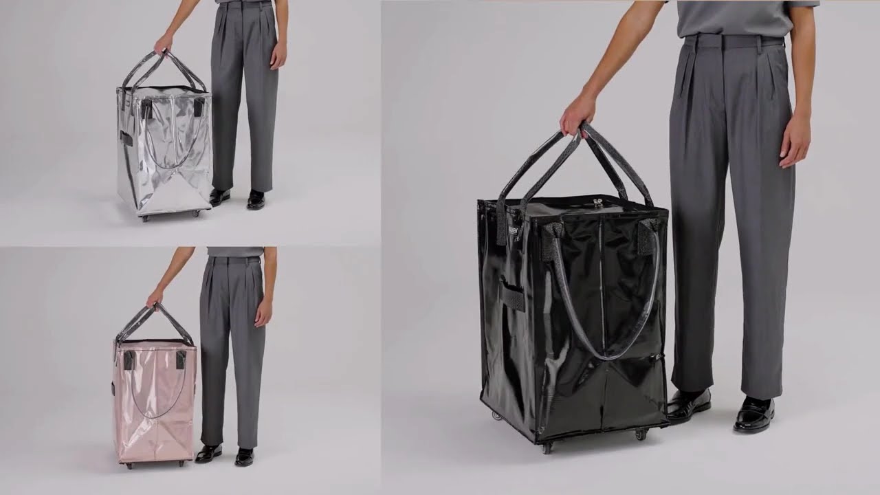 Schlepping Made Easy with Hulken - The Original Rolling Tote