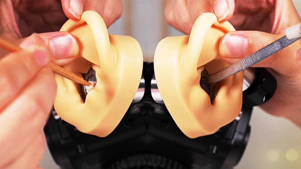 ASMR Глубокая чистка ушей для облегчения головной боли