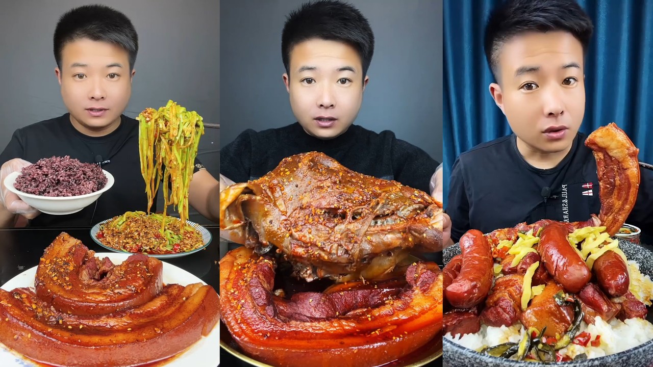 【ASMR】【MUKBANG】東坡肉 GIANT PORK BELLY | EATING SHOW | CHINESE MUKBANG | 食べ | 吃播 LOVE ASMR •JENNIE #369