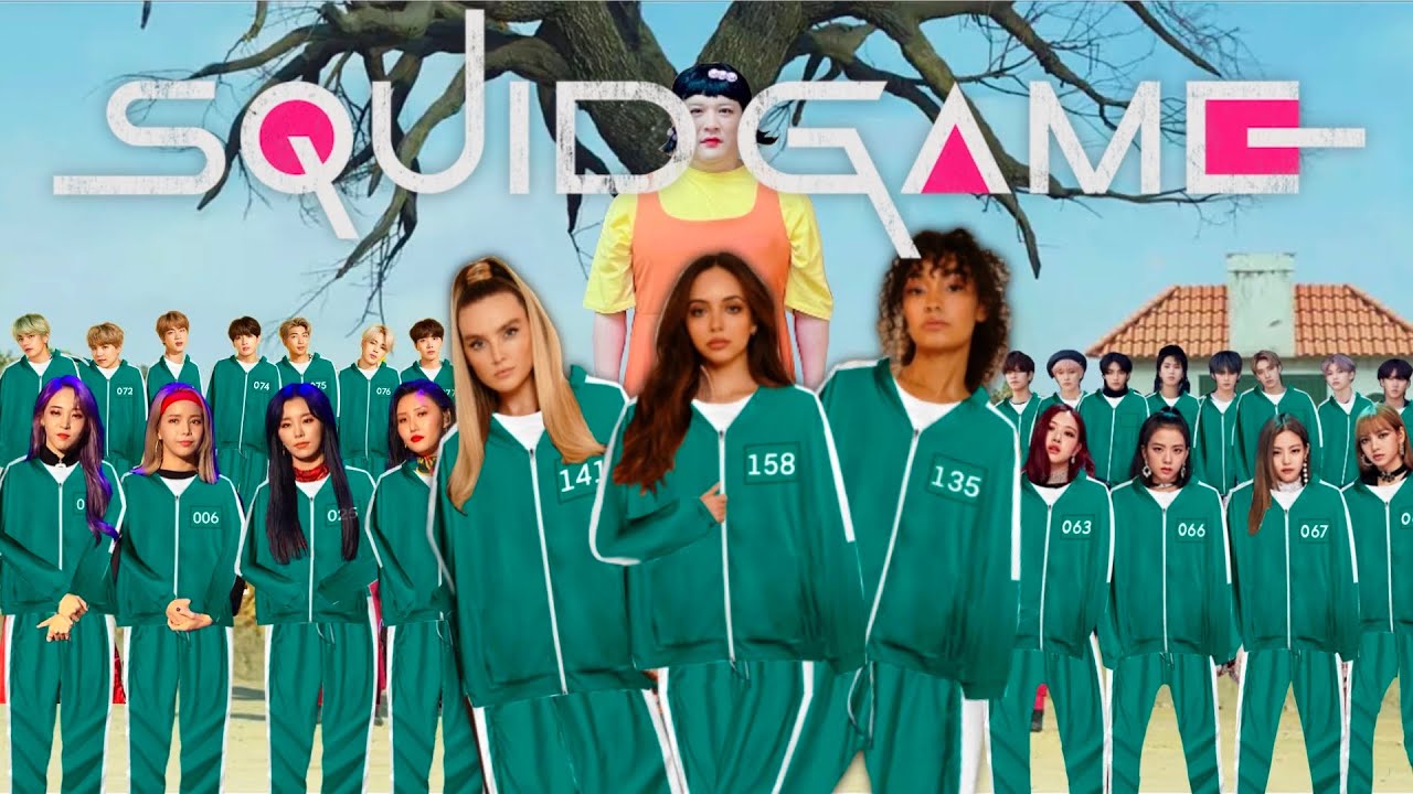 little mix and other celebrities in squid game