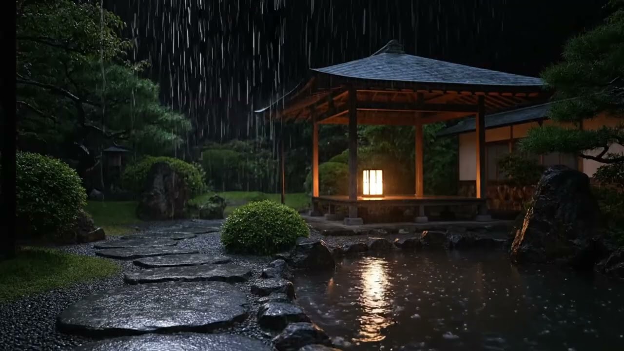 Rain Sounds for Deep Sleep, soft and ambience 🌧️ | Relaxing Rain Noise for Insomnia