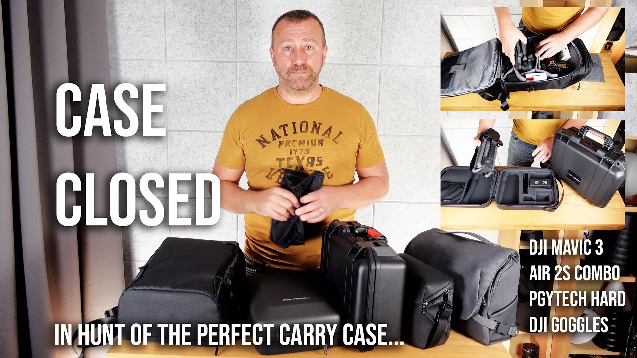 DJI Air 2S & Mavic 3 - Five Very Different Cases Reviewed including THAT Mavic 3 case