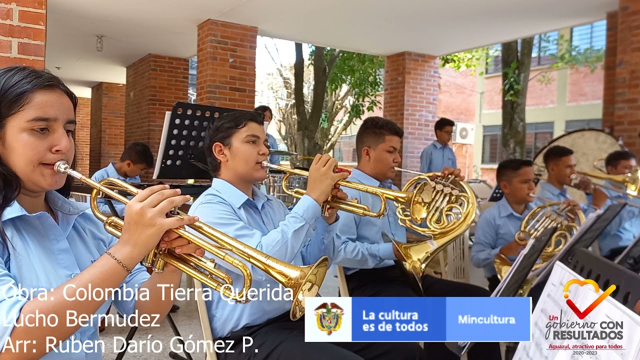 COLOMBIA TIERRA QUERIDA (Lucho Bermudez) - BANDA SINFÓNICA I. E. CAMILO TORRES RESTREPO