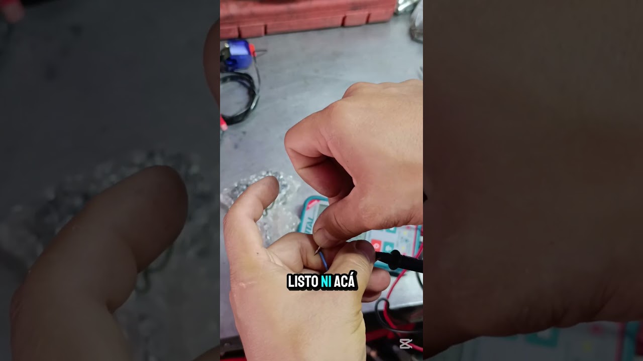 Prueba de continuidad en interruptores de corriente 