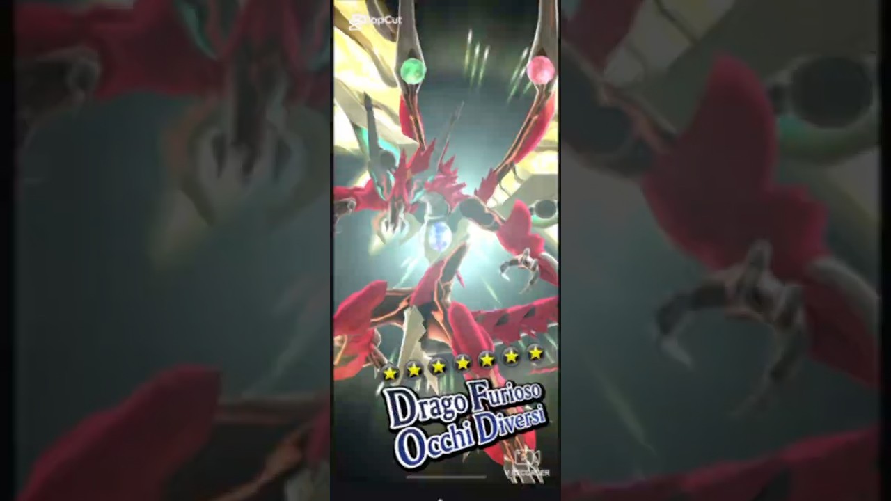 EVOCAZIONE DRAGO FURIOSO OCCHI DIVERSI IN 3D!! #gaming #viral