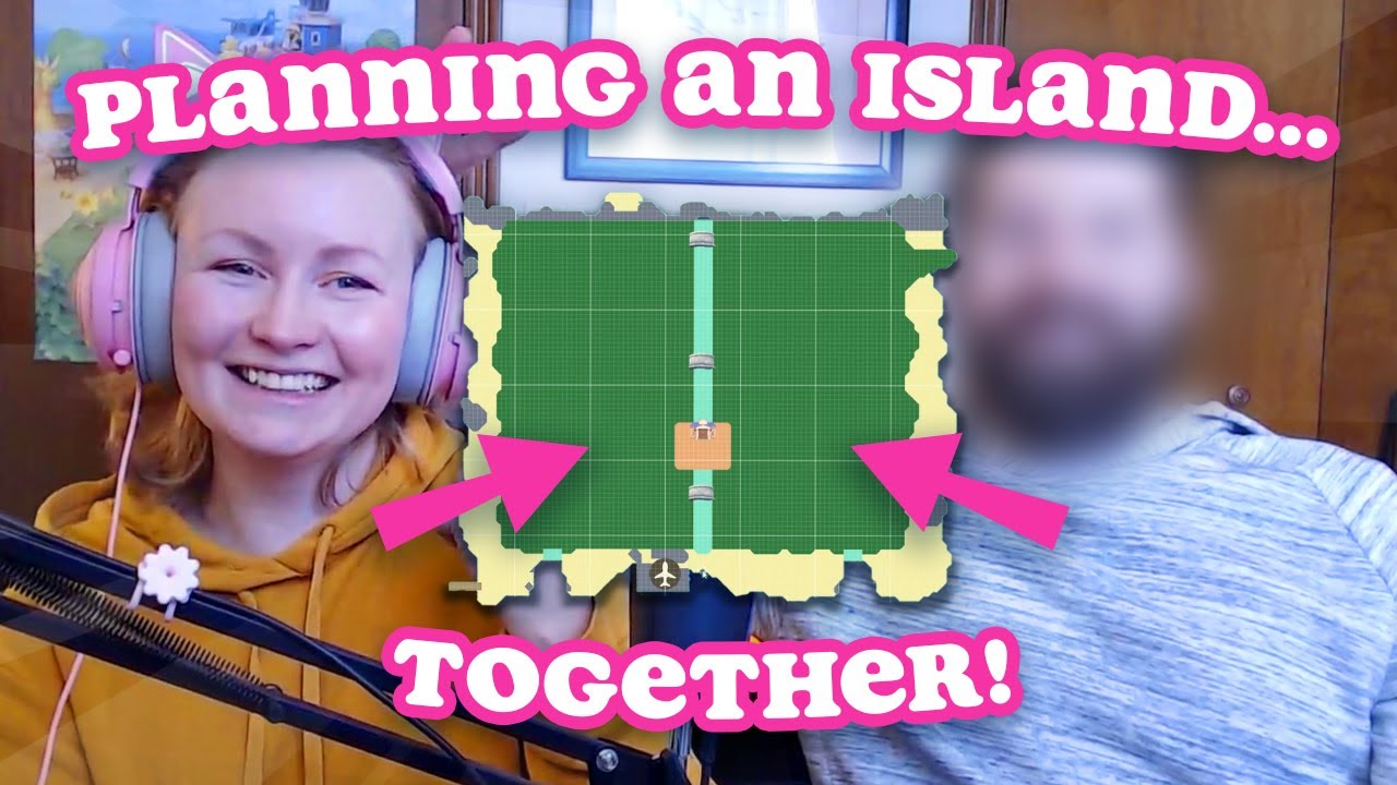 How to Plan a SHARED ISLAND! Ft. My Husband! - Animal Crossing New Horizons