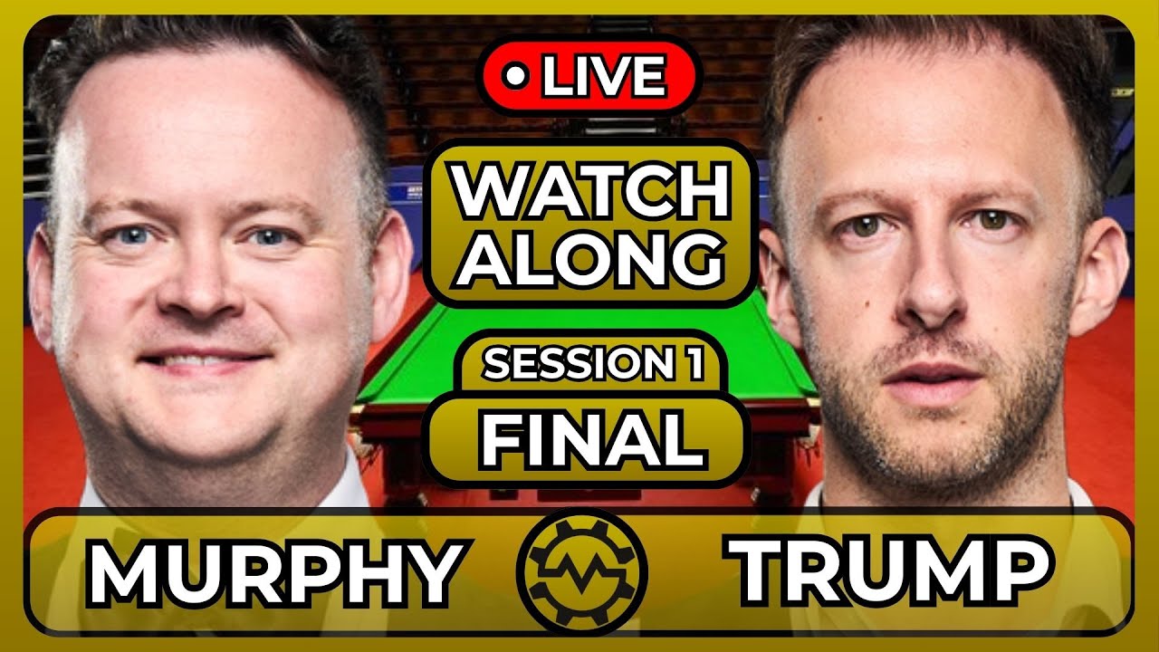 MURPHY VS TRUMP | THE GERMAN MASTERS 2026 | FINAL | SESSION 1 | LIVE WATCHALONG