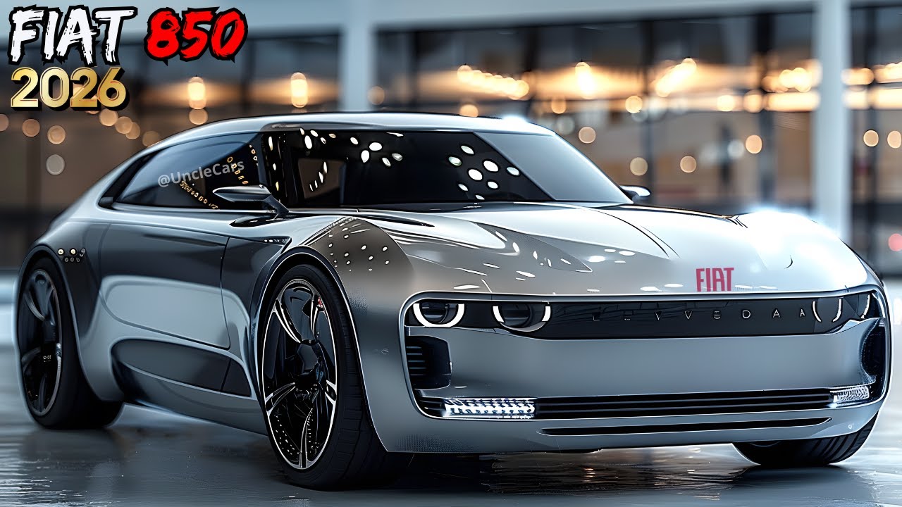 COMEBACK!! 2026 Fiat 850 - A Modern Classic Reimagined!!