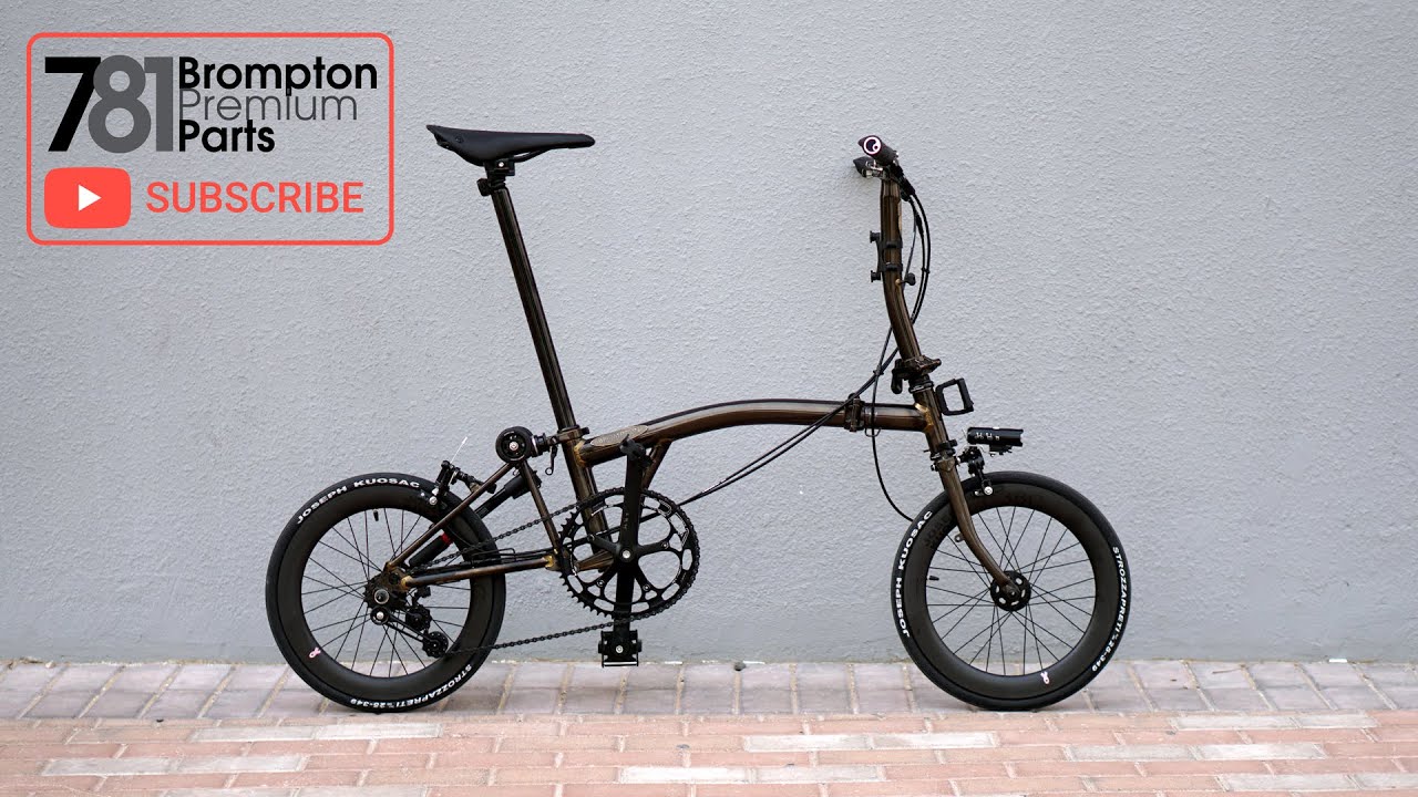 Brompton Black Lacquer - Part 3 - Ridea Caliper and Lever DIY Installation - 781 Project