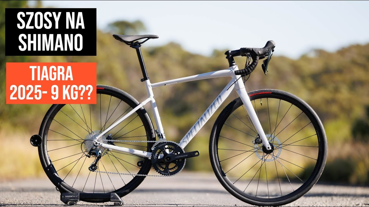 Rowery szosowe na SHIMANO Tiagra 2025- Rower Karbonowy nie jest najlżejszy?!