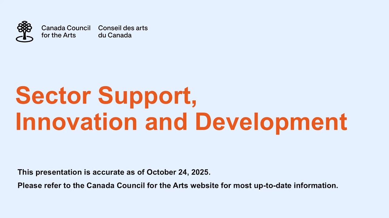 Sector Support, Innovation and Development (with ASL interpretation)
