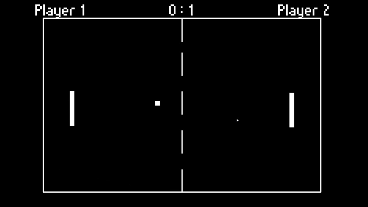 Pong Game gameplay video