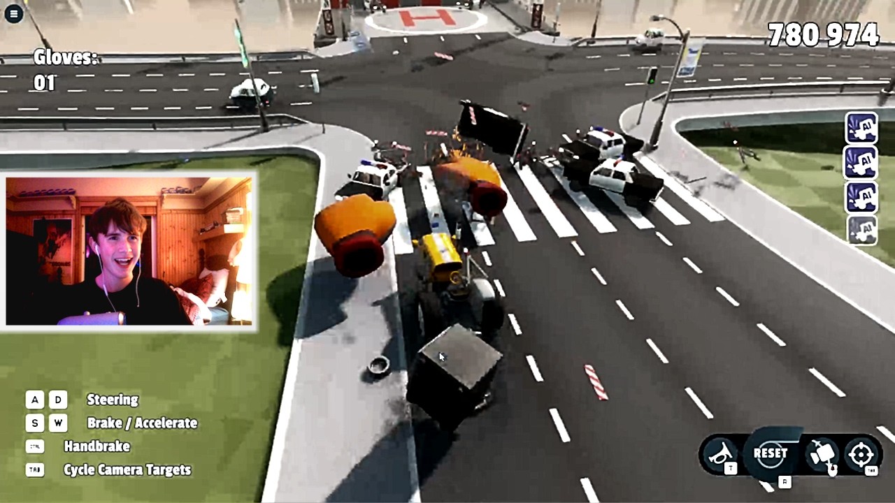 I am an absolute menace in Turbo Dismount...