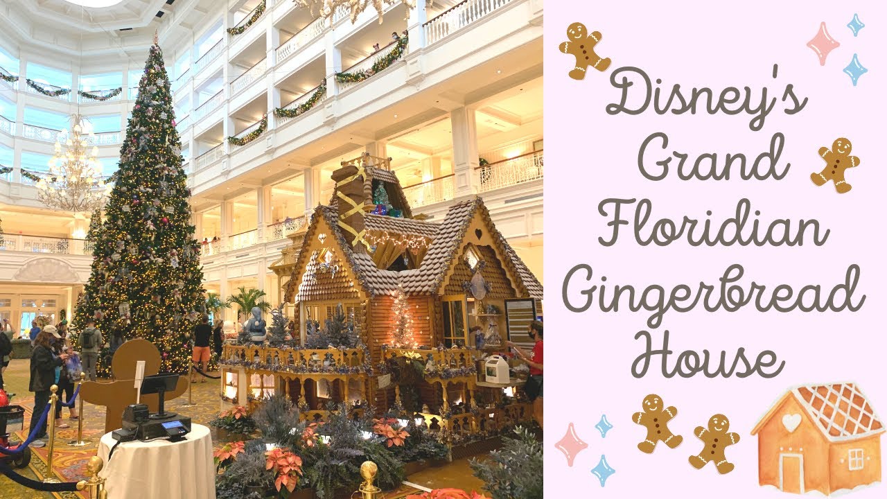 Disney World Grand Floridian Gingerbread House