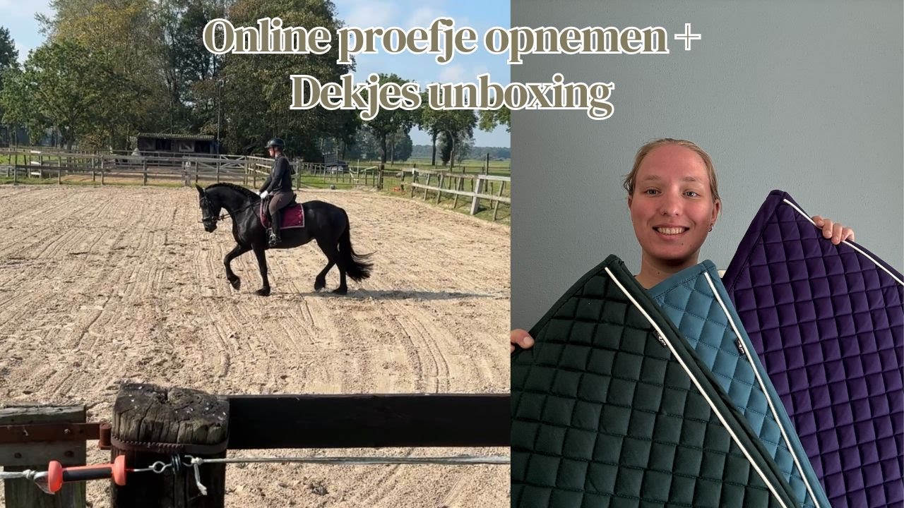 Online proefje opnemen L2 Proef 28 + Dekjes Unboxing!