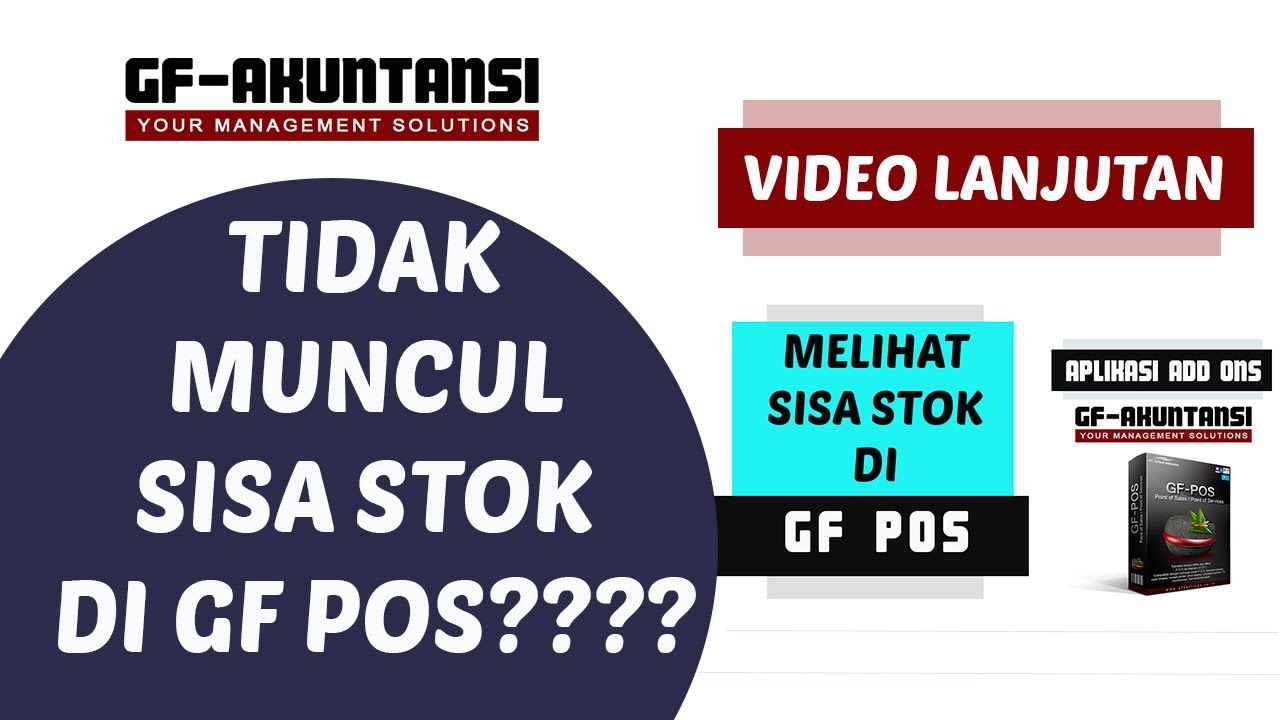 SISA STOCK TIDAK MUNCUL DI GF POS