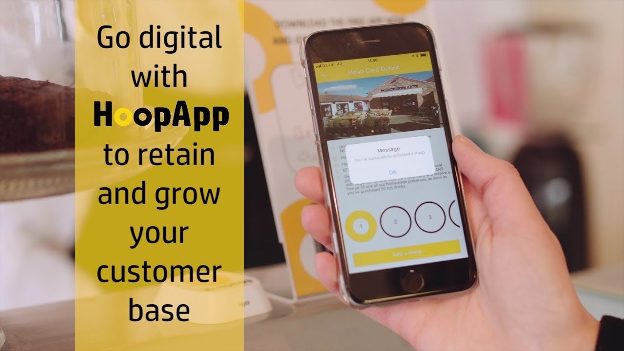 HOOPAPP - THE CUSTOMER LOYALTY APP (Business Edition)