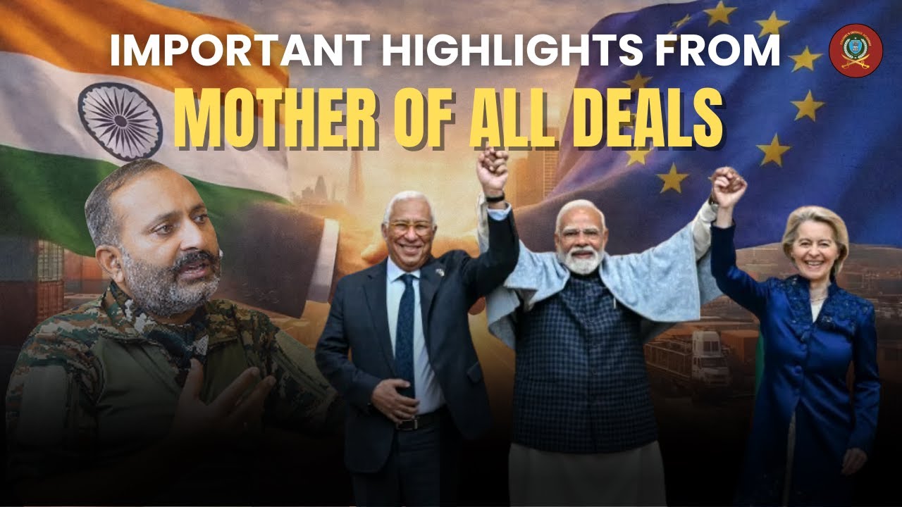 MOTHER OF ALL DEALS | India's Defence Pact with European Union