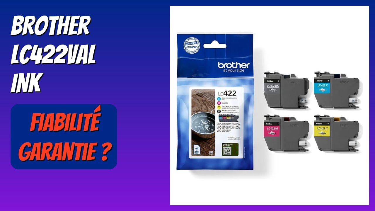 AVIS (2026) : Brother LC422Val Ink. DÉTAILS