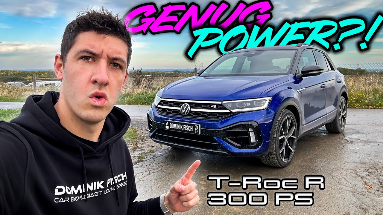 VW T-Roc R (300 PS) - Kann der auch Spaß machen? 🔥 | Dominik Fisch