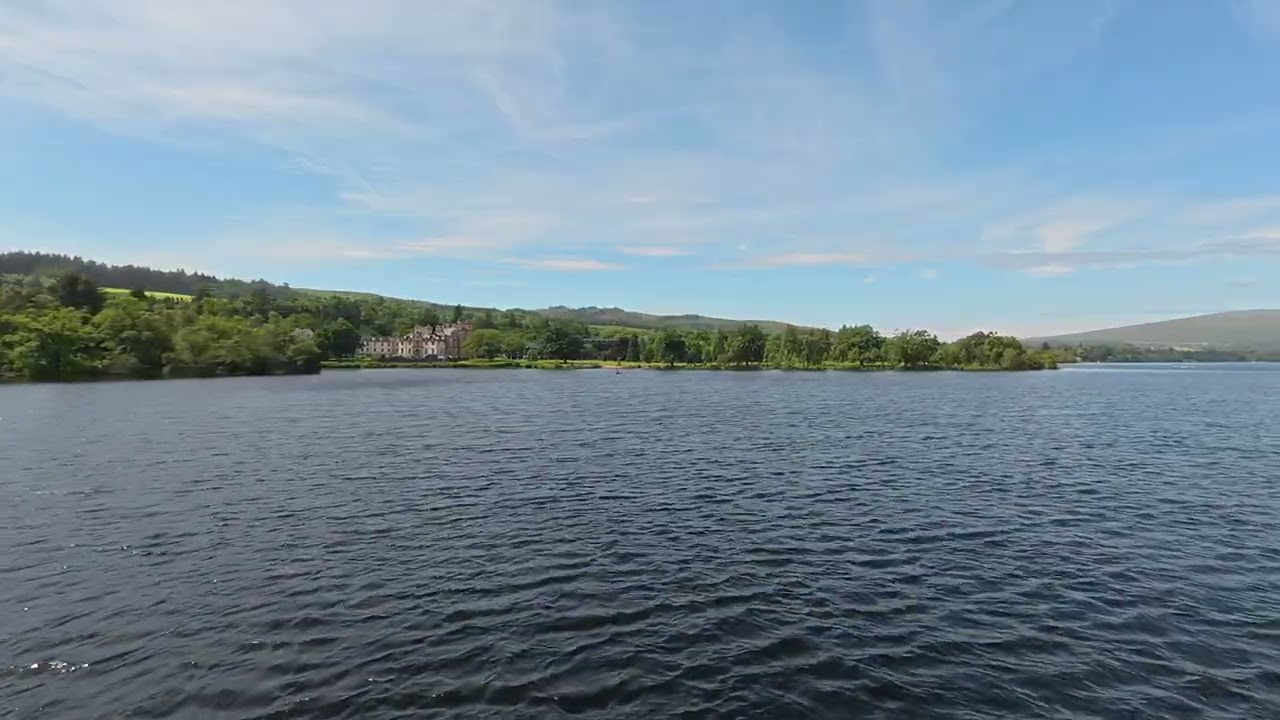 Loch Lomond boat tour from Balloch Scotland. 