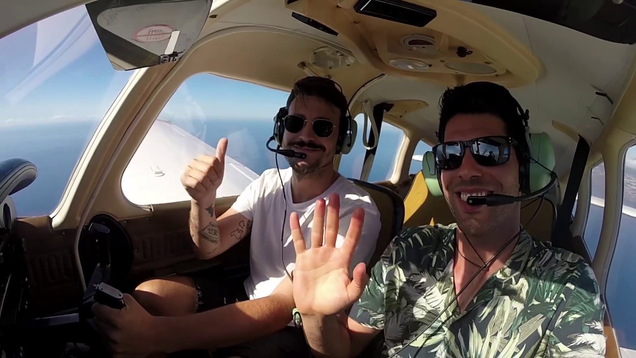 PPL (PRIVATE PILOT) PA28 - Aeroclub803 - Flight over Tenerife GCXO